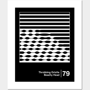 Throbbing Gristle - Minimalist Style Graphic Design Posters and Art